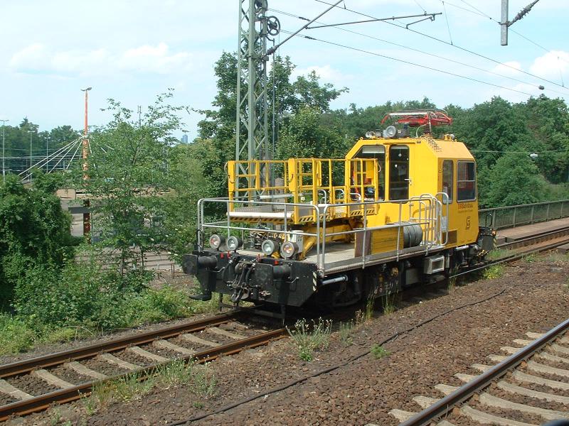 Glesarbeitsfahrzug GAF 100 R/H (wird zur Montage, Instandhaltung und
Wartung von Fahrleitungsanlagen eingesetzt) am 06.09.2005