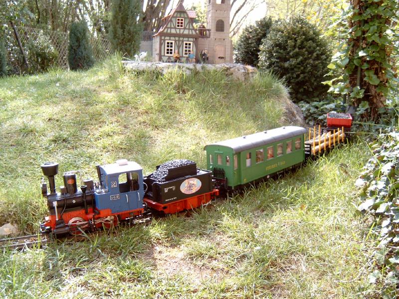 GmP mit Dampflok am Burgberg