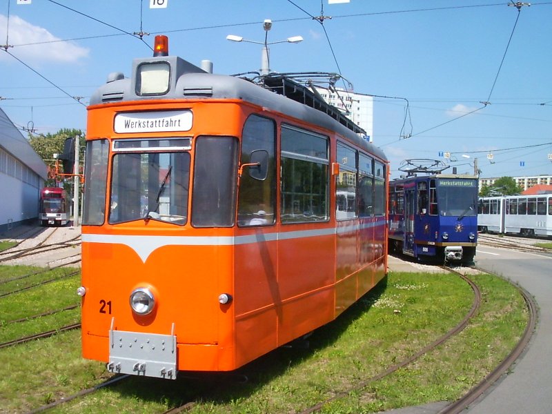 Gotha-Gelenkzug (umgebaut als Arbeitstriebwagen) 2006