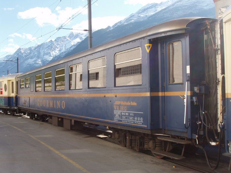 Gourmino Wagen in Zermatt. 11.08.07