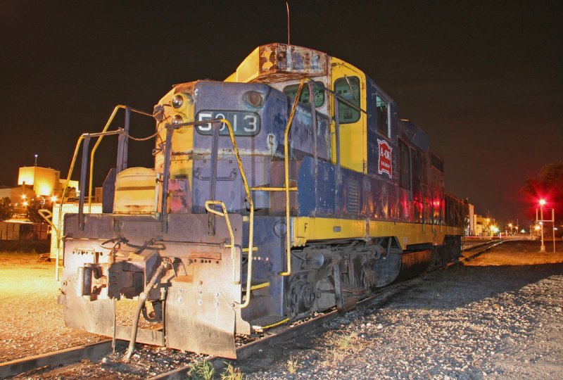 GP9 5913 der Arkansas & Oklahoma in McAlester, Oklahoma.