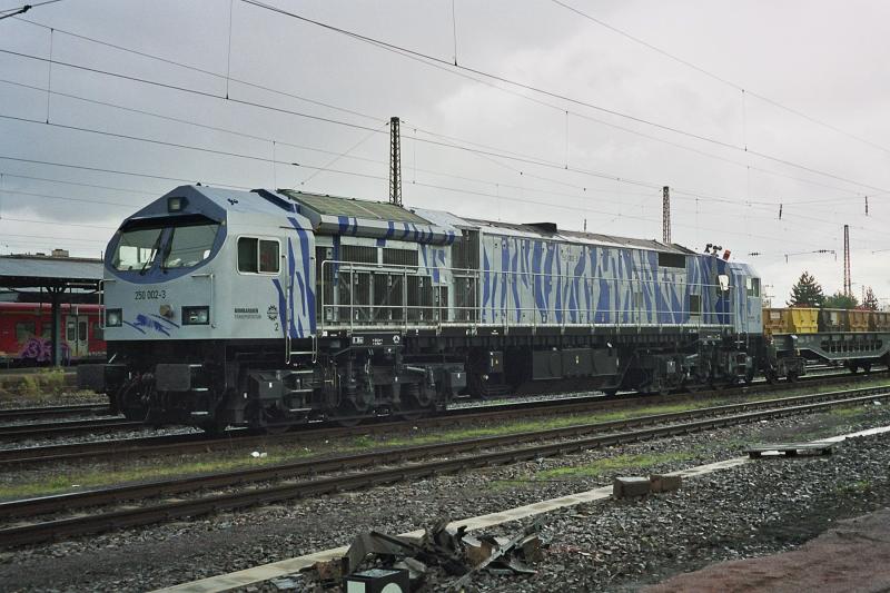 Grey Tiger 250 002 im Oktober 2004 in Homburg Saar.