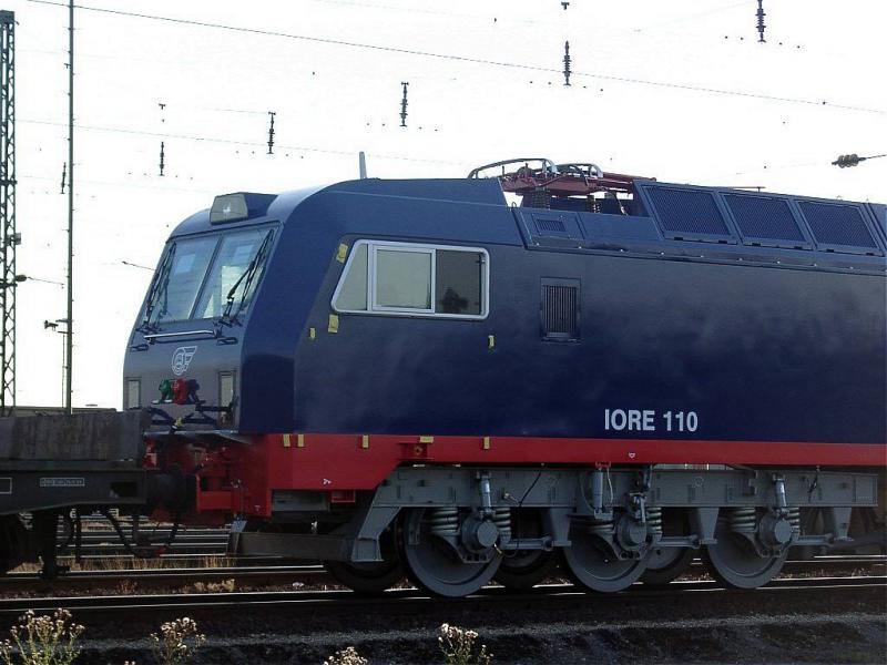 Groaufnahme des Fhrerstandes der LAKB - Lok.