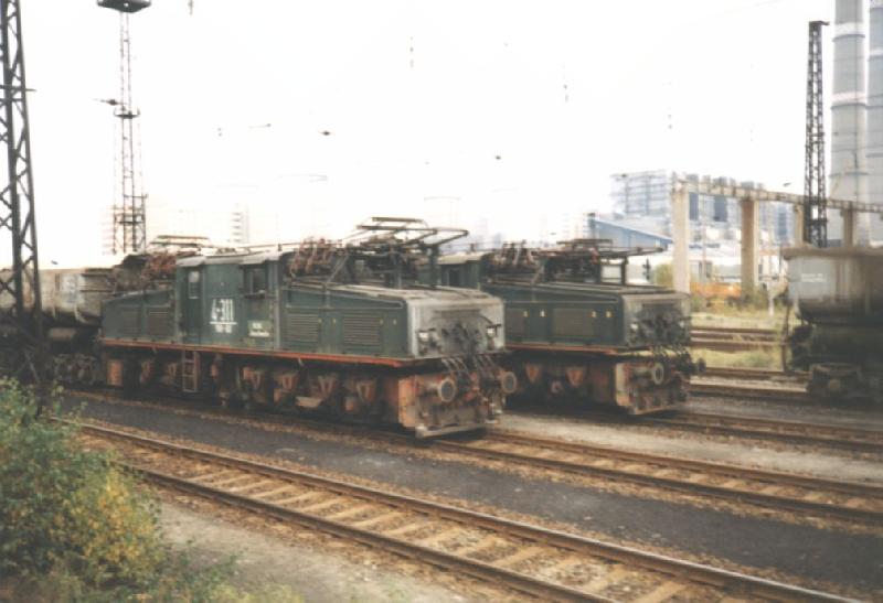 Grubenbahnloks des Kraftwerkes Jnschwalde