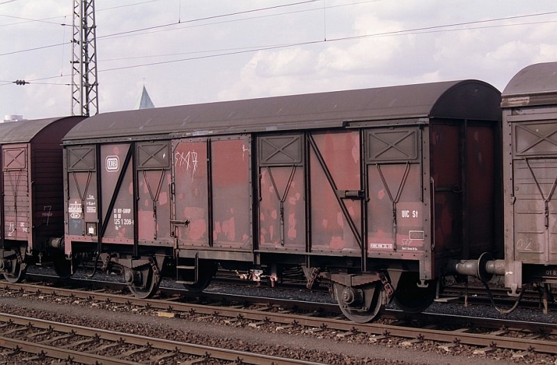 Gs 80 125 1 206-9 fotografiert in Rheine 04-08-1992.