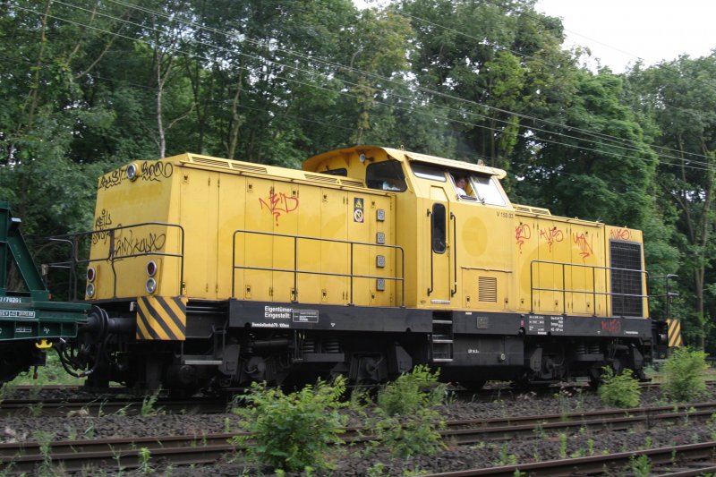 GSG Knape Lok V150.03 (ex EBW Cargo)am 8.6.09 in Duisburg-Neudorf