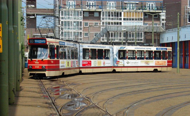 GTL 3125 im remise(Depot) Scheveningen am 14.August.2005.