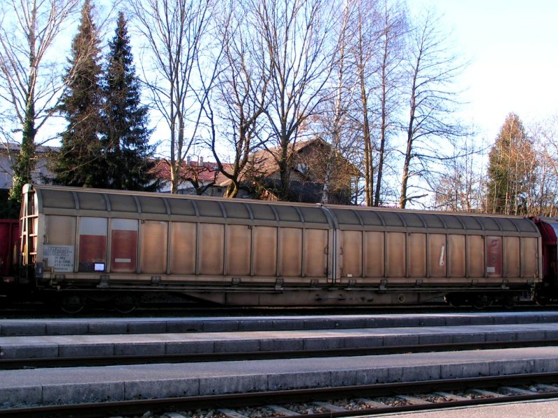 Habbiinss(31812741048-4)  beladen mit Papierrollen, Bhf.Ried i.I. 080217