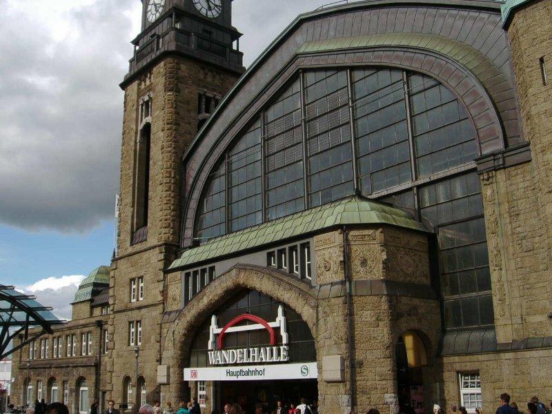 Hamburger Hauptbahnhof Eingangshalle