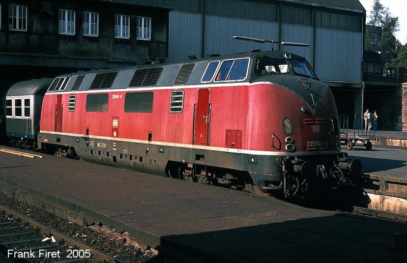 Harten Alltagbetrieb is diesen V 200 anzusehen. 