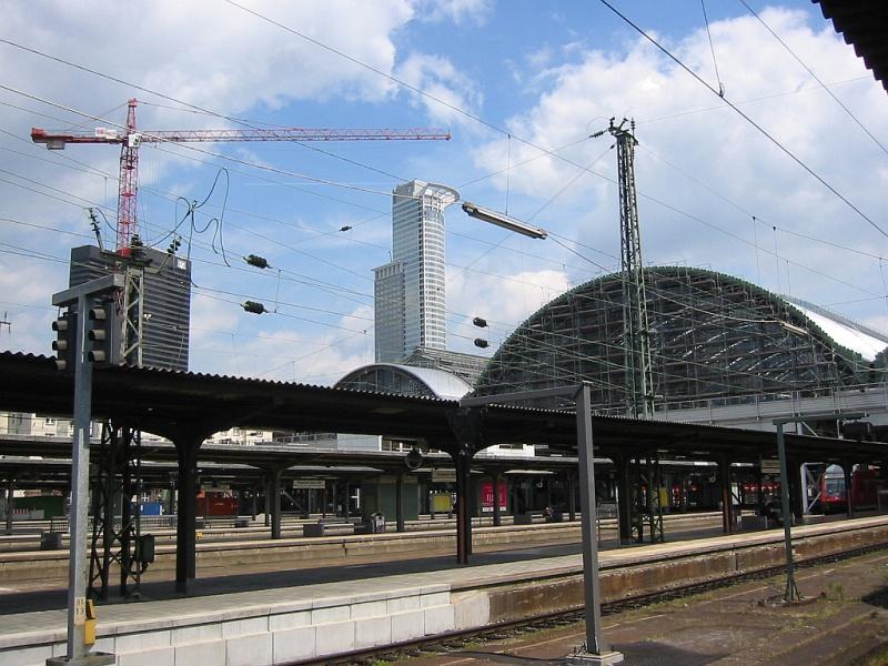 Hauptbahnhof Frankfurt am Main am 01.06.2005.