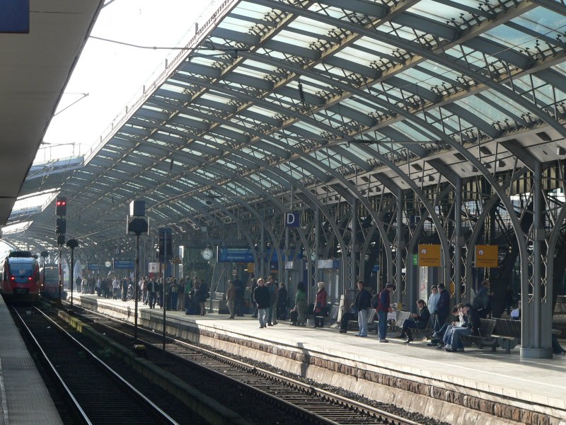 Hauptbahnhof Kln am 11.3.2007