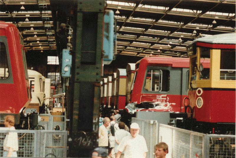 Hauptwerkstatt Schneweide, August 1994.