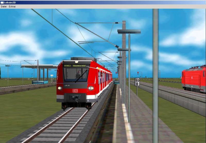 Hier ist die 425-759 (259) in Biblis. Sie wartet auf ihre Abfahrt nach Worms Hbf. Rechts ist noch eine 143er die einen Doppelstockzug schiebt.