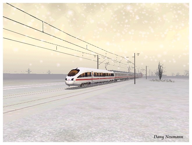 Hier ein bisschen ungewhnlicher IC. Zugaufbau: ICE Triebkopf + 4 IC Wagen und Schublok 120 104 auf der Strecke  Auf der Schwarzwaldbahn nach Offenburg .