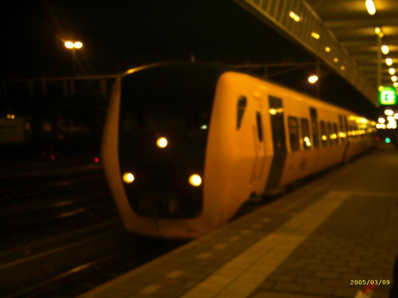 Hier ein Niederl�ndischer Elektrotriebwagen, der Niederl�ndischen Eisenbahngesellschaft NedTrein!