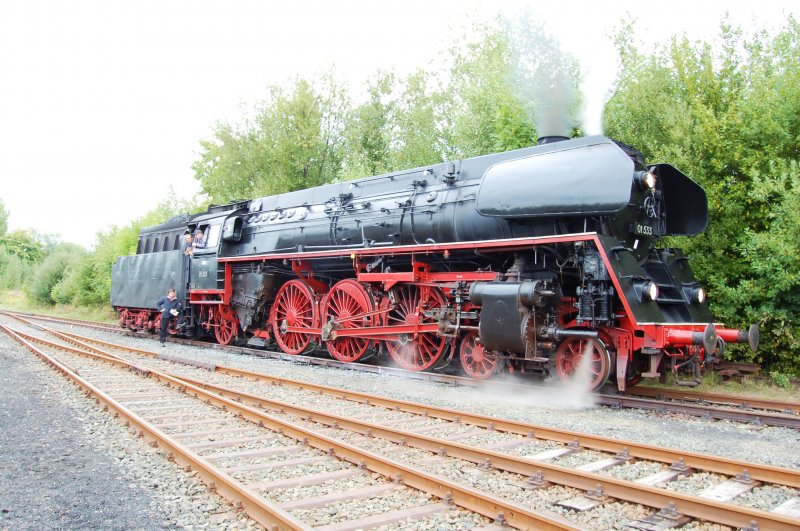 Hier noch mal aus einem nicht so spitzen Winkel. Es war einfach zu schn, diese Maschine mal endlich so frei zu Gesicht zu bekommen.