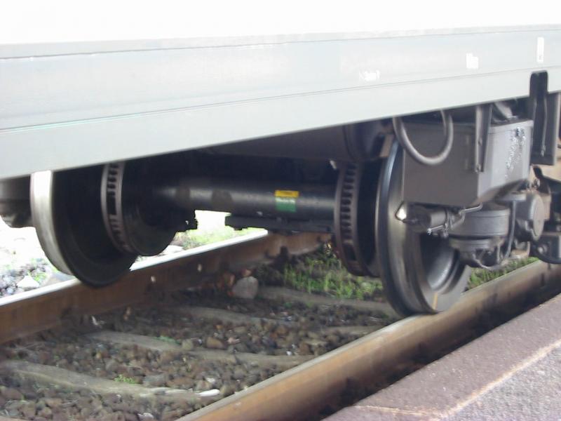 Hier sieht man die Bremsscheiben eines 628ers genauer.