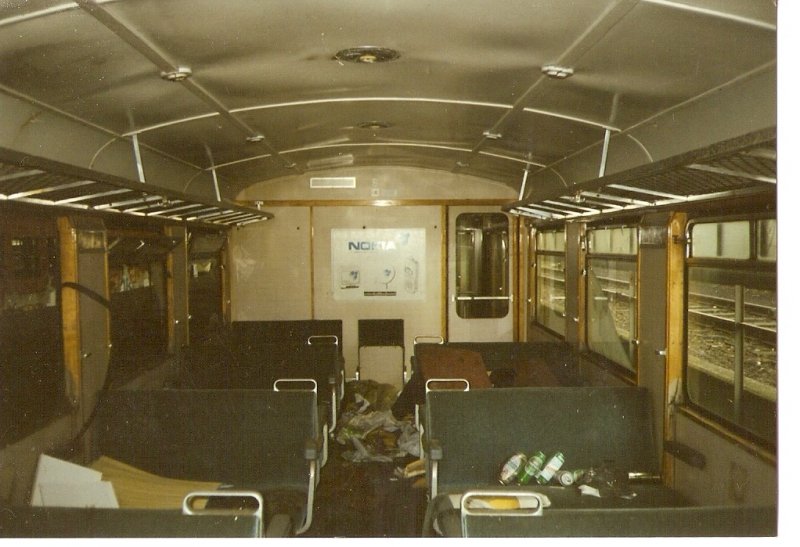 Hier der  verm�llte  Inneraum eines
 515er der NOKIA ausf�hrung