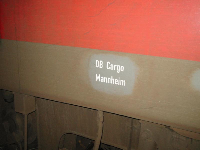 hier zu sehen ist die Beheimatung der 140759