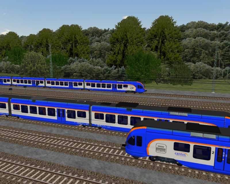 Hier zu sehen das Cantus Abstellgelnde in Treysa.