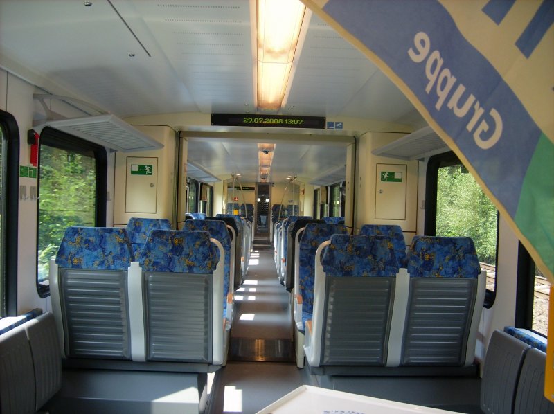 Hier die zweite Klasse des Eurobahn ET 5.02. Leider etwas schief, da bei 155 km/h das Stillhalten langsam schwierig wurde.