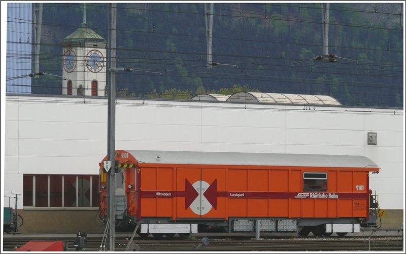 Hilfswagen 9191 in Landquart. (30.04.2009)