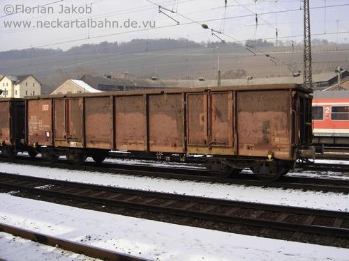 Hochbordwagen der Gattung Eanos(Wrzburg, 9.2.2005).