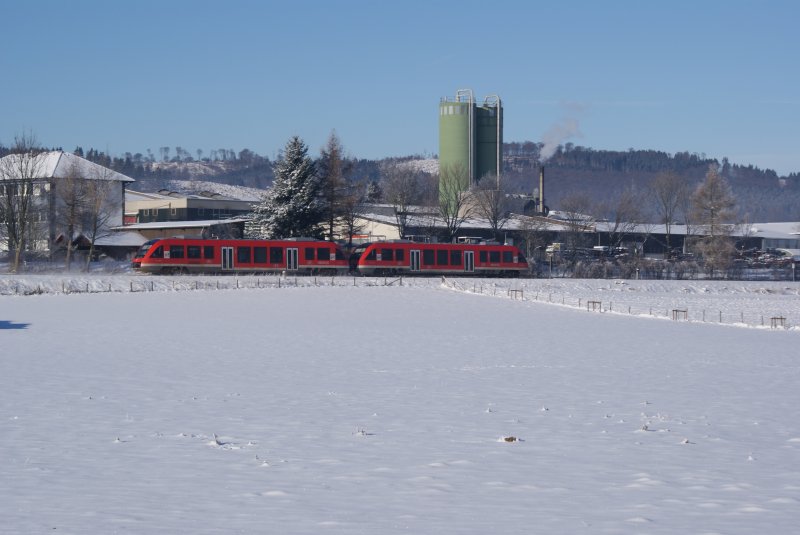 Hnnetalbahn kommend von Neuenrade bei Balve-Garbeck