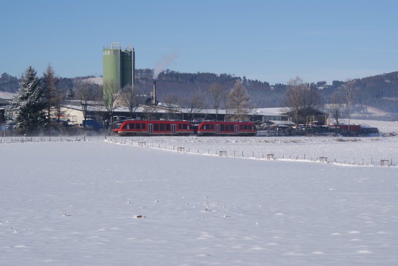 Hnnetalbahn kommend von Neuenrade bei Balve-Garbeck