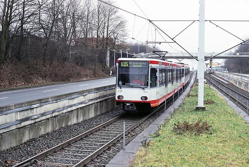 Hp Lennershof, ET 6010 einfahrend Richtung Hustadt, 30.12.2004