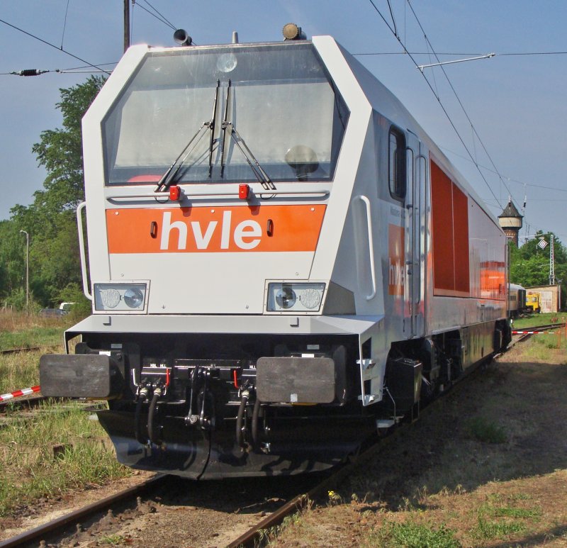 HVLE 92 80 1264 004-3 D-HVLE alias V490 am 1.5.2009 beim 100 Jhrigem Jubilum des Rangierbahnhof Wustermark