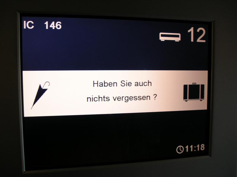 IC 146 aus Hannover kam mit etwa 30 Minuten Versptung in Amsterdam an. Um auf die Frage zurck zu kommen: nein!

14.07.2005