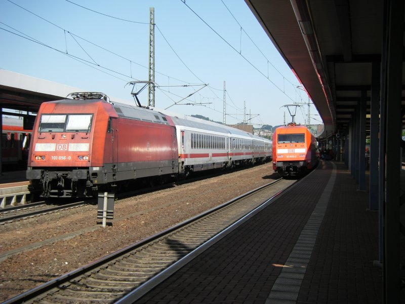 IC 2355 nach Binz als Strelasund in Eisenach.
