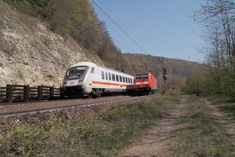 IC und IRE treffen sich auf der Steige