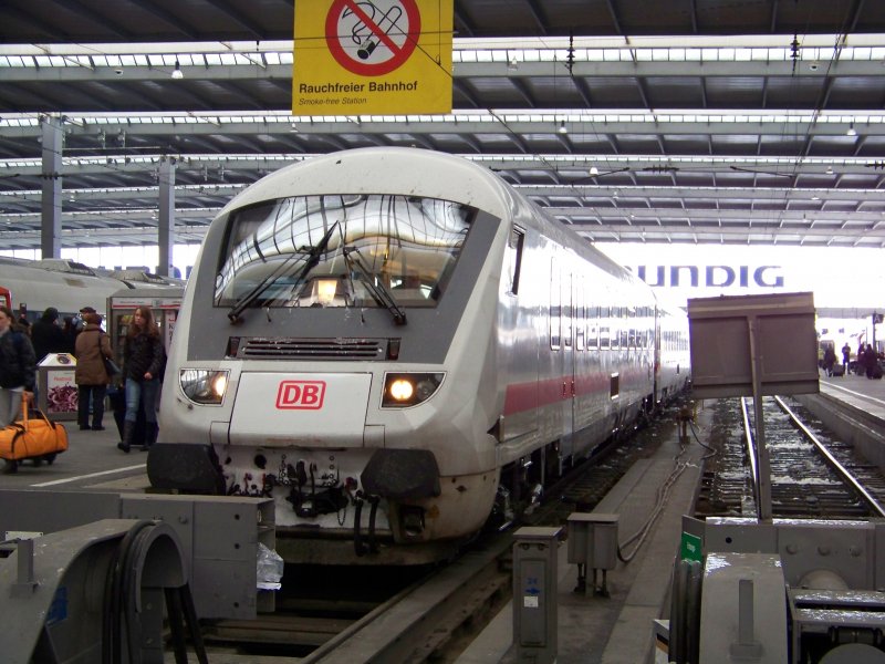 IC in M�nchen Hbf, 14.2.09.