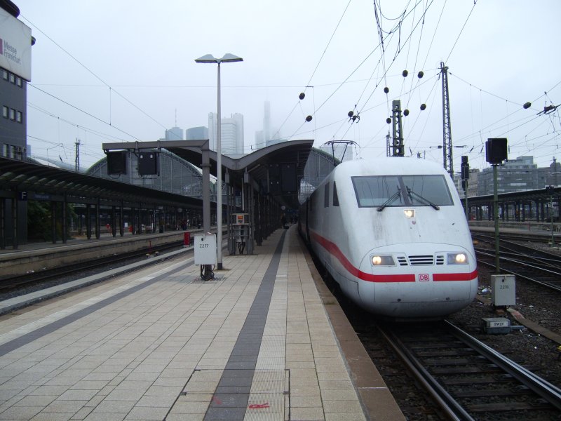 ICE 1 am 23.09.2008 in Frankfurt/Main Hbf