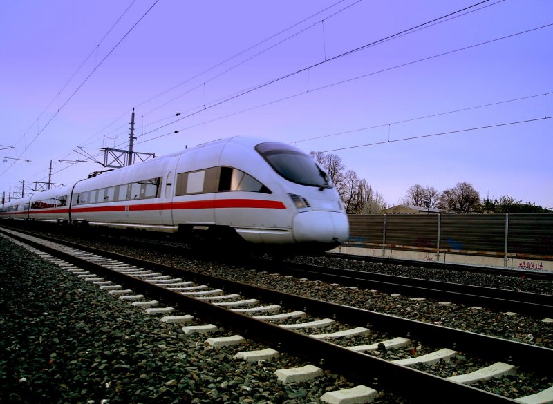 ICE 117 Mnchen - Wien West kurz vor Salzburg Mai 08