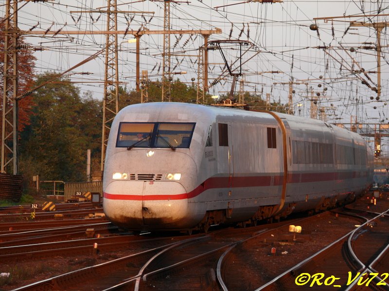 ICE 2 kurz vor dem Dortmunder Hbf. 13.10.2007.