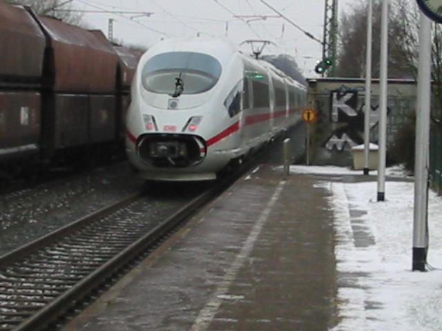 ICE 3 am 6.1.2003 nach Frankfurt am Main