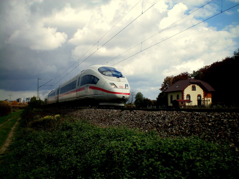 ICE 3 nach Basel SBB.17.10.08