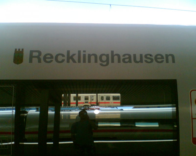 ice  recklinghausen  in m�nchen hbf am 28.09.06