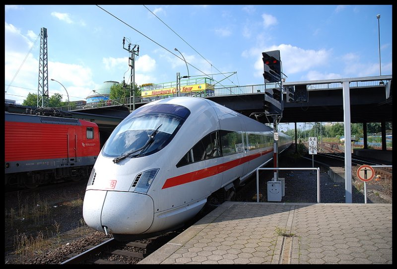 ICE T Mit ICE 1515 Kommend Von Hamburg-Altona Fhrt In Den Bahnhof Hamburg-Hbf Ein Ziel Ist Leipzig-Hbf/Mnchen-Hbf 16.09.07