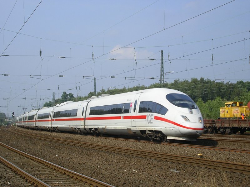 ICE3  Offenburg  und  Siegburg  als ICE 614 Mnchen - Dortmund.
(30.07.2008)