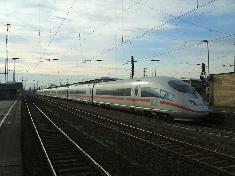 ICE3,ICE 128 International,von Frankfurt/Main Hbf. nach Amsterdam Centraal in Oberhausen Hbf.(21.02.2008)
