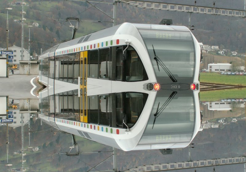  Ich glaub,ich sehe doppelt  THURBO Triebzug in Sargans/Schweiz (2007)