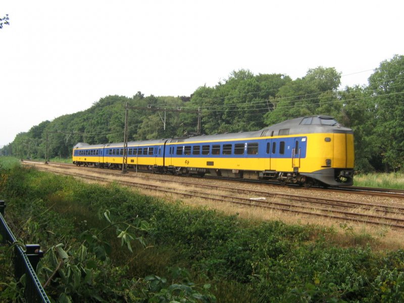 ICM 4091 als trein 1649 naar Enschede te Hengelo - 6 juli 2006