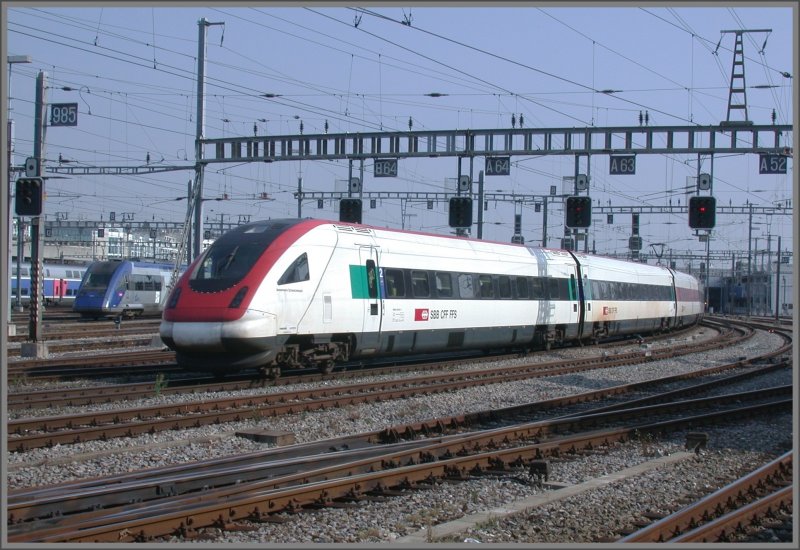 ICN 500 002-1  Annemarie Schwarzenbach  verlsst Genve Richtung Lausanne. (05.06.2007)