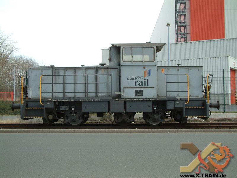 IDR - Industriebahn Reisholz (D�sseldorf): DHG700 der dusport Rail.