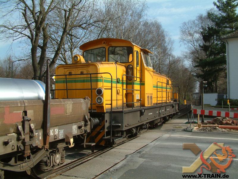 IDR - Industriebahn Reisholz (Dsseldorf) bei Rangierarbeiten.